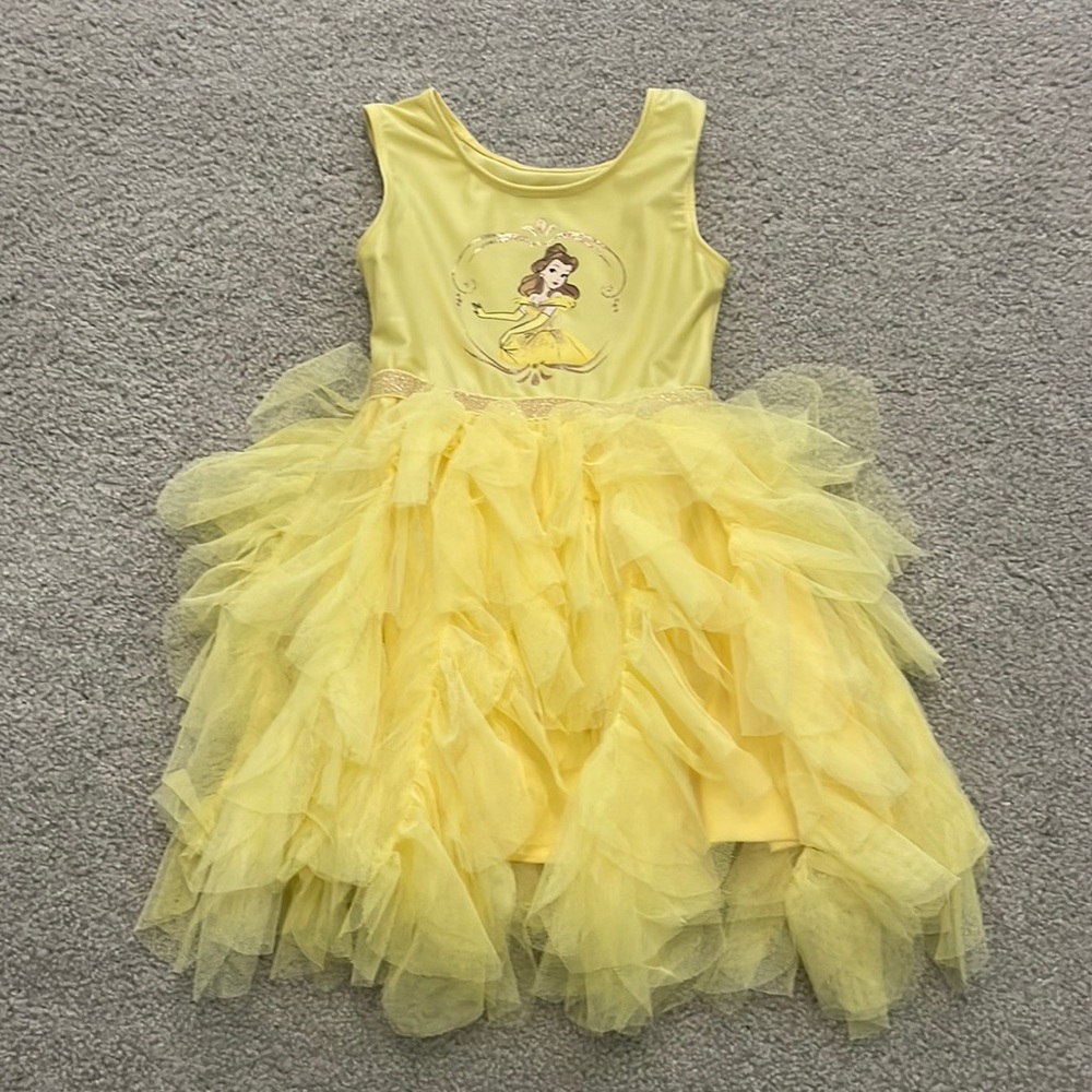 Disney Princess Beauty & The Beast Belle Dress - size 5T